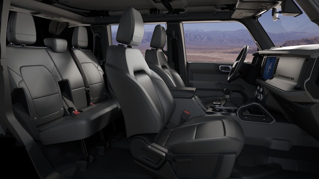 2025 Bronco®  Big Bend® Interior view